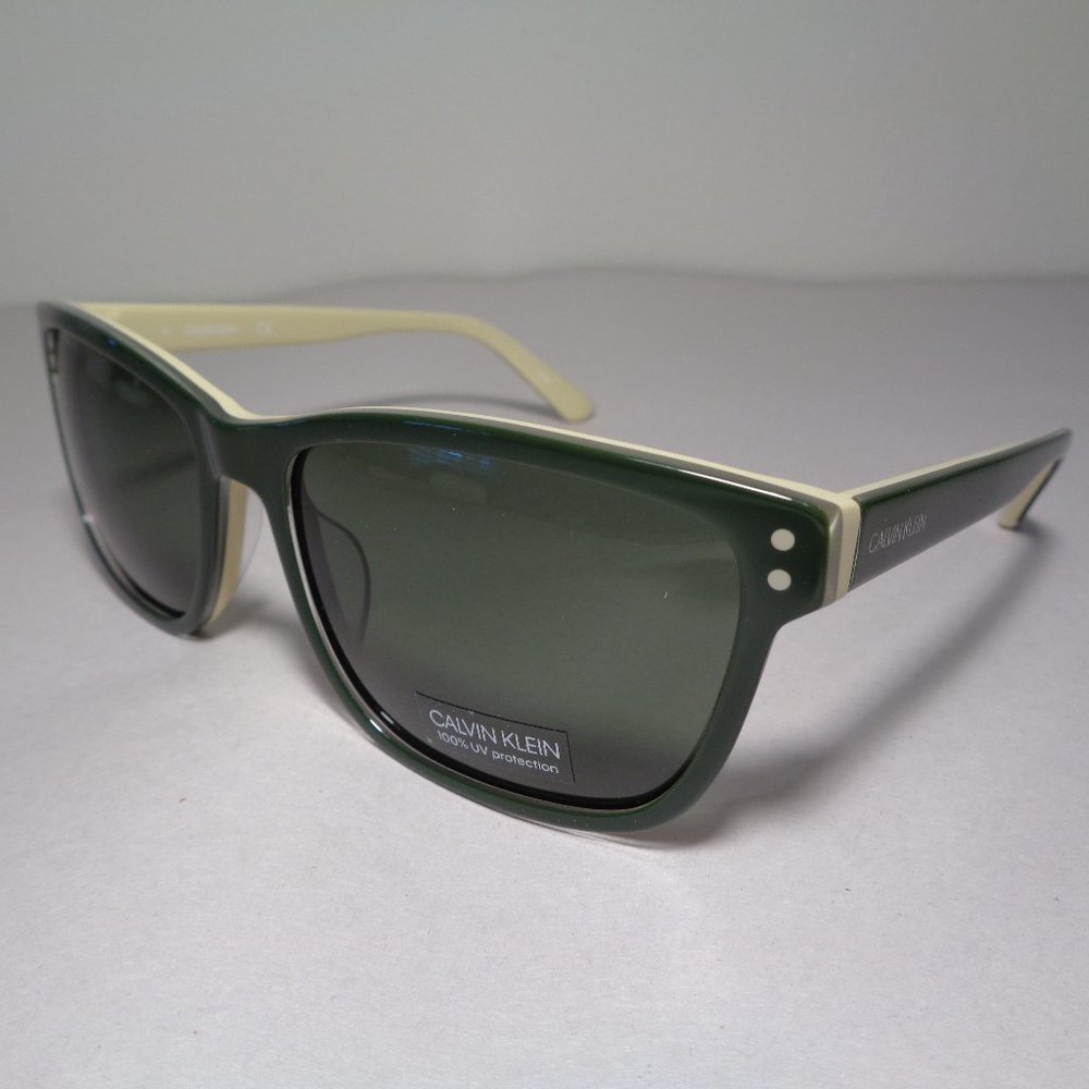 Calvin Klein CK18508S Green Yellow New Sunglasses - Picture 5 of 15